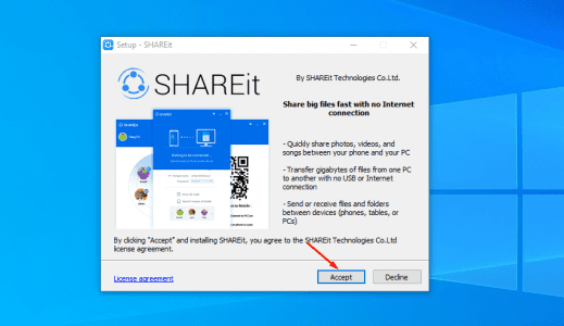تحميل برنامج shareit للكمبيوتر