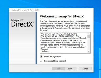 شرح تثبيت برنامج DirectX 11