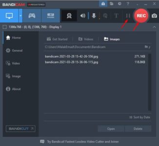 برنامج Bandicam كامل