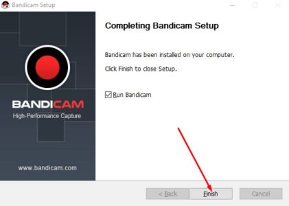 تحميل برنامج تصوير شاشة الكمبيوتر Bandicam