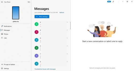 تطبيق Your Phone للكمبيوتر تطبيق Your Phone للكمبيوتر