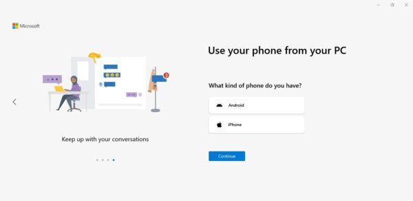شرح استخدام برنامج Your Phone للكمبيوتر شرح استخدام برنامج Your Phone للكمبيوتر