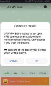 كيفية استخدام برنامج UFO VPN Basic