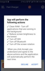 تشغيل برنامج تسريع الشحن وحماية البطارية تشغيل برنامج تسريع الشحن وحماية البطارية