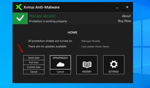 تثبيت Xvirus Anti-Malware 2022