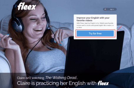 تعليم الانجليزية من خلال موقع fleex